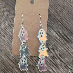 Ghost Dangle Earrings